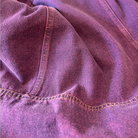 90s Vintage TICKETS Colored Denim Dress. NWOT - Picture 5 of 7